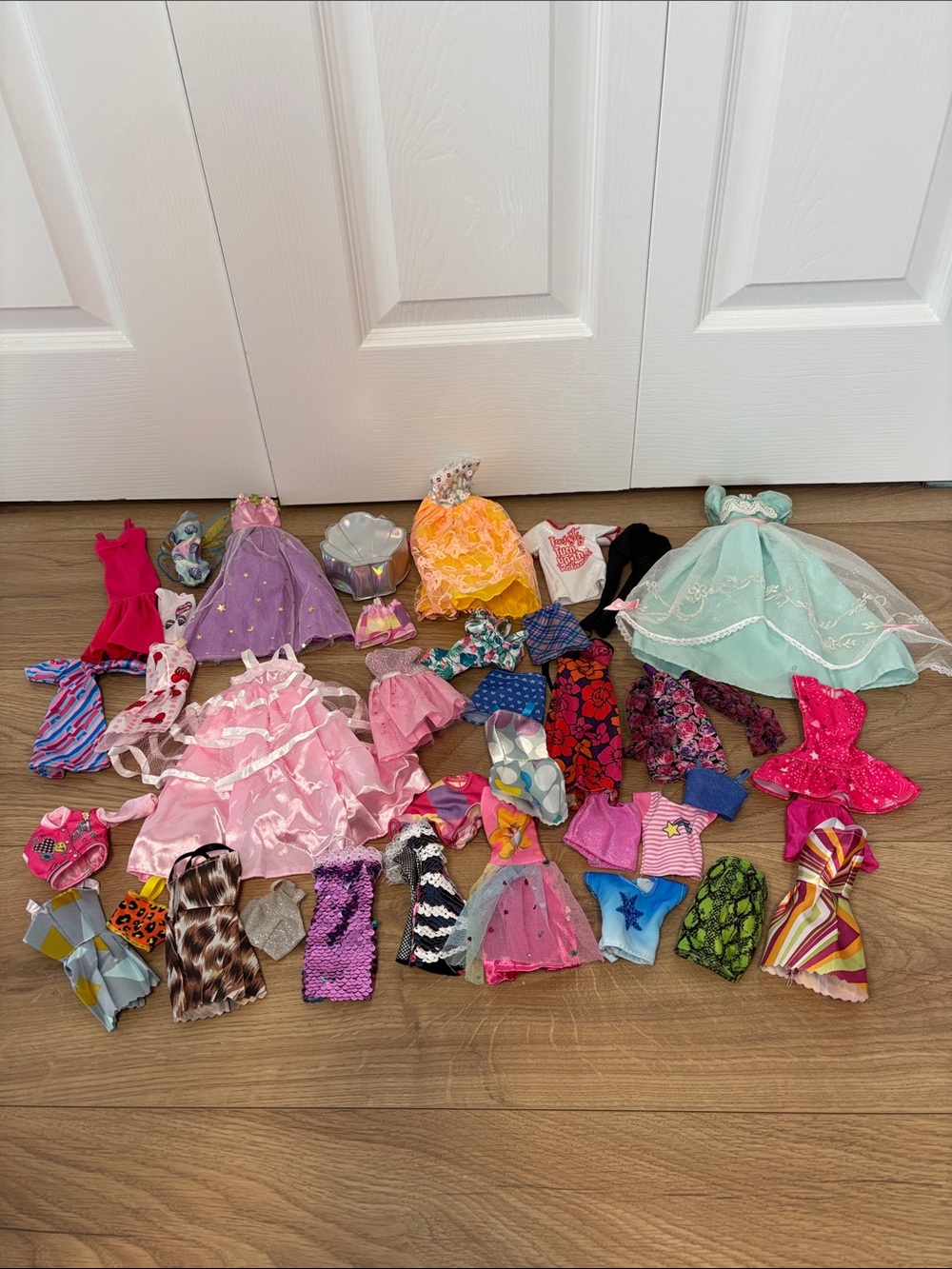 Barbie Doll Clothes & Disney Princess Mattel Fashion Outfits